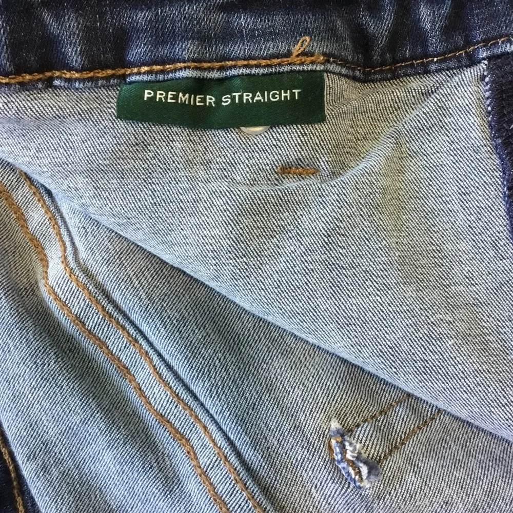 Ralph Lauren premier straight leg jeans size 14 - Picture 5 of 7